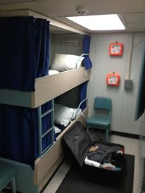 Shawn's living quarters or the next few weeks.